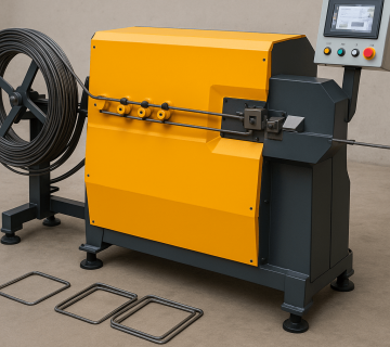 Automatic stirrup bender machine